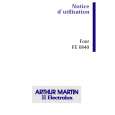 ARTHUR MARTIN ELECTROLUX FE0840W1FAEM-P.A Instrukcja Obsługi