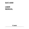 CANON BJC-4200 Instrukcja Obsługi