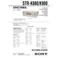 SONY STR-K900 Instrukcja Serwisowa