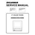 SYLVANIA 6509DD Instrukcja Serwisowa