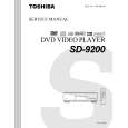 TOSHIBA SD9200 Instrukcja Serwisowa