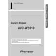 PIONEER AVD-W6010/EW Instrukcja Obsługi