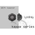 INFINITY KAPPA10.7TWEETER Instrukcja Obsługi