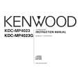 KENWOOD KDC-MP4023 Instrukcja Obsługi