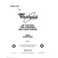 WHIRLPOOL RF3600XXW0 Katalog Części