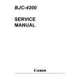 CANON BJC-4200 Instrukcja Serwisowa