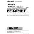 PIONEER DEH-P55BTEW5 Instrukcja Serwisowa