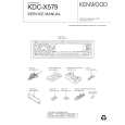 KENWOOD KDCX579 Instrukcja Serwisowa