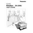 PANASONIC DX2000 Instrukcja Obsługi
