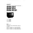 SONY BVM-3011 Instrukcja Serwisowa