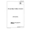 NIKON AF ZOOM-NIKKOR 75-240MM F/4.5-5.6D Instrukcja Serwisowa