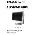 PEACOCK ENTRADA 19 Instrukcja Serwisowa