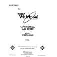 WHIRLPOOL 3CG2901XSW0 Katalog Części