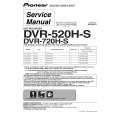 PIONEER DVR-520H-S/RDXU/RA Instrukcja Serwisowa