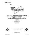 WHIRLPOOL SF332BSRW0 Katalog Części