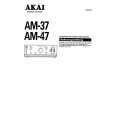 AKAI AM-47 Instrukcja Obsługi