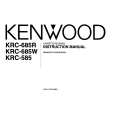 KENWOOD KRC-685W Instrukcja Obsługi