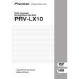 PIONEER PRV-LX10/WYV/RB Instrukcja Obsługi
