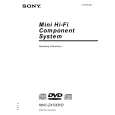 SONY MHC-ZX70DVD Instrukcja Obsługi