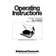 TECHNICS SL-H302 Instrukcja Obsługi