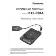 PANASONIC KXL783A Instrukcja Obsługi