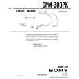 SONY CPM-300PK Instrukcja Serwisowa
