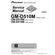 PIONEER GM-D510M/XH/EW5 Instrukcja Serwisowa