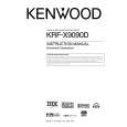 KENWOOD KRF-X9090D Instrukcja Obsługi