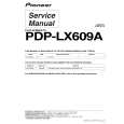 PIONEER PDP-LX609A/YP Instrukcja Serwisowa