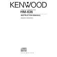 KENWOOD HM-636 Instrukcja Obsługi