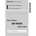PIONEER AVD-W6200/UC Instrukcja Obsługi