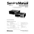 TECHNICS RS630TUSD Instrukcja Serwisowa