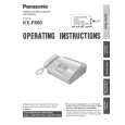 PANASONIC KXF880 Instrukcja Obsługi