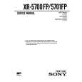 SONY XR5700FP Instrukcja Serwisowa