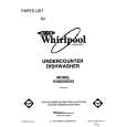 WHIRLPOOL DU8550XX0 Katalog Części