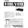 TEAC R919X Instrukcja Obsługi