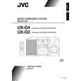 JVC UX-G4 for SE Instrukcja Obsługi