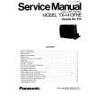 PANASONIC TX1413FHE Instrukcja Serwisowa
