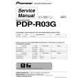 PIONEER PDP-R03G/TLDPBR Instrukcja Serwisowa