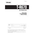 TEAC TR670 Instrukcja Obsługi