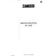 ZANUSSI ZC140T Instrukcja Obsługi
