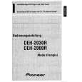 PIONEER DEH-2030R (GE) Instrukcja Obsługi