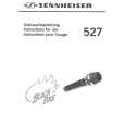 SENNHEISER BF 527 Instrukcja Obsługi