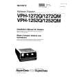 SONY VPH-1252QM Instrukcja Obsługi