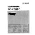 TOSHIBA PCX80AD Instrukcja Serwisowa