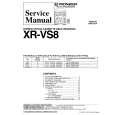 PIONEER XRVS8 Instrukcja Serwisowa