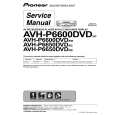 PIONEER AVH-P6650DVD/RC Instrukcja Serwisowa