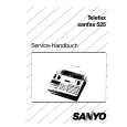 SANYO SANFAX 525 Instrukcja Serwisowa