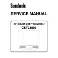 SYMPHONIC CSTL1505 Instrukcja Serwisowa