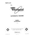WHIRLPOOL LA3300XPW0 Katalog Części